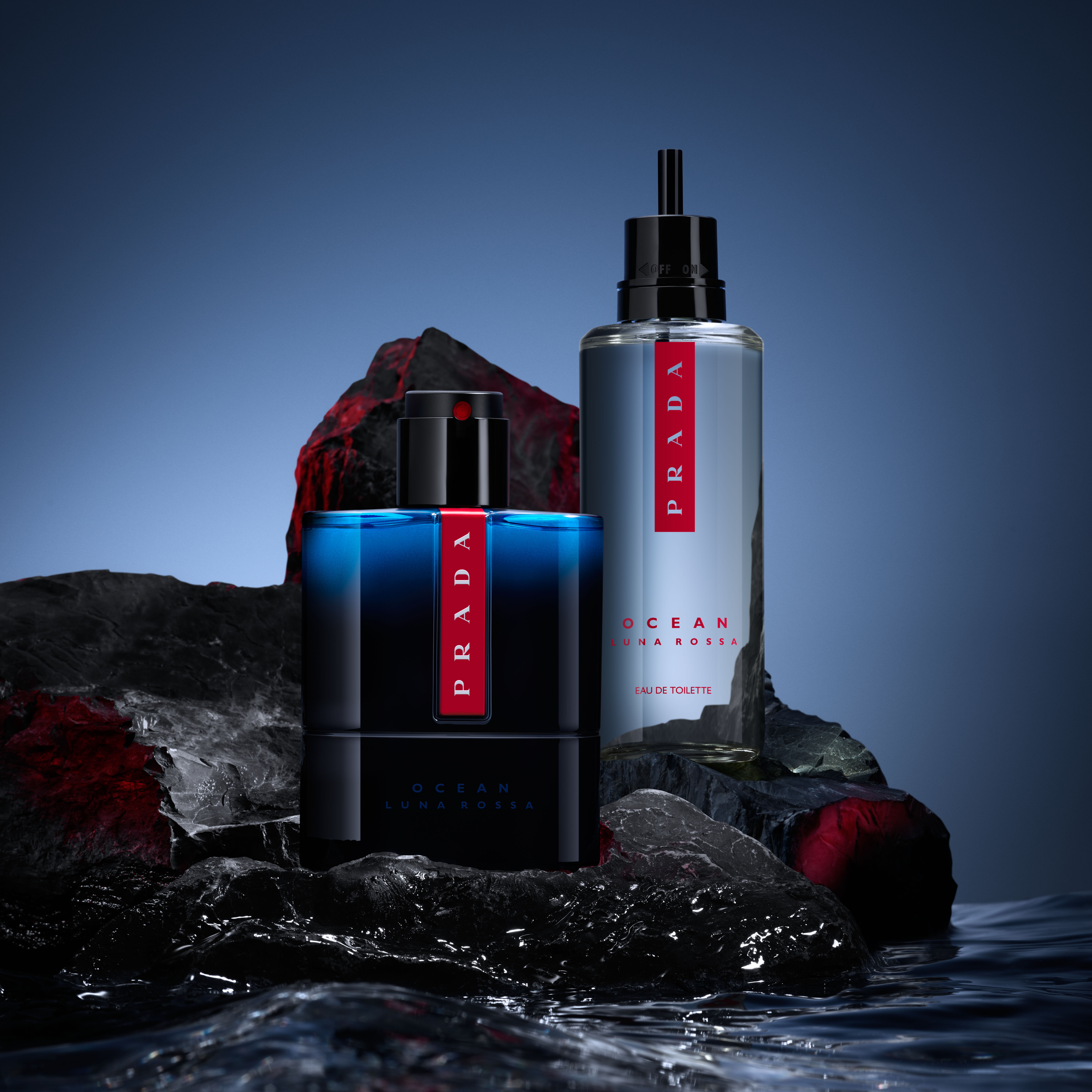 極限男性淡香水-海洋​ | Prada Beauty 官方網站